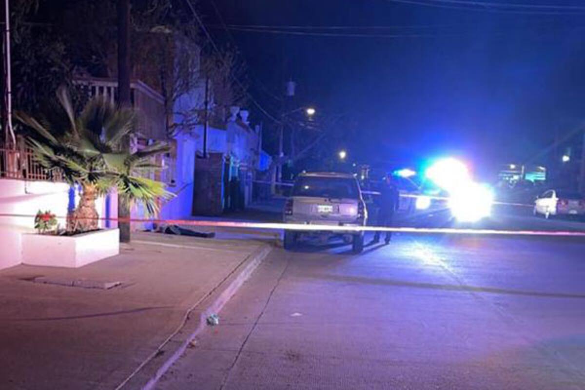 Matan a hombre a tiros afuera de vivienda en Rosarito