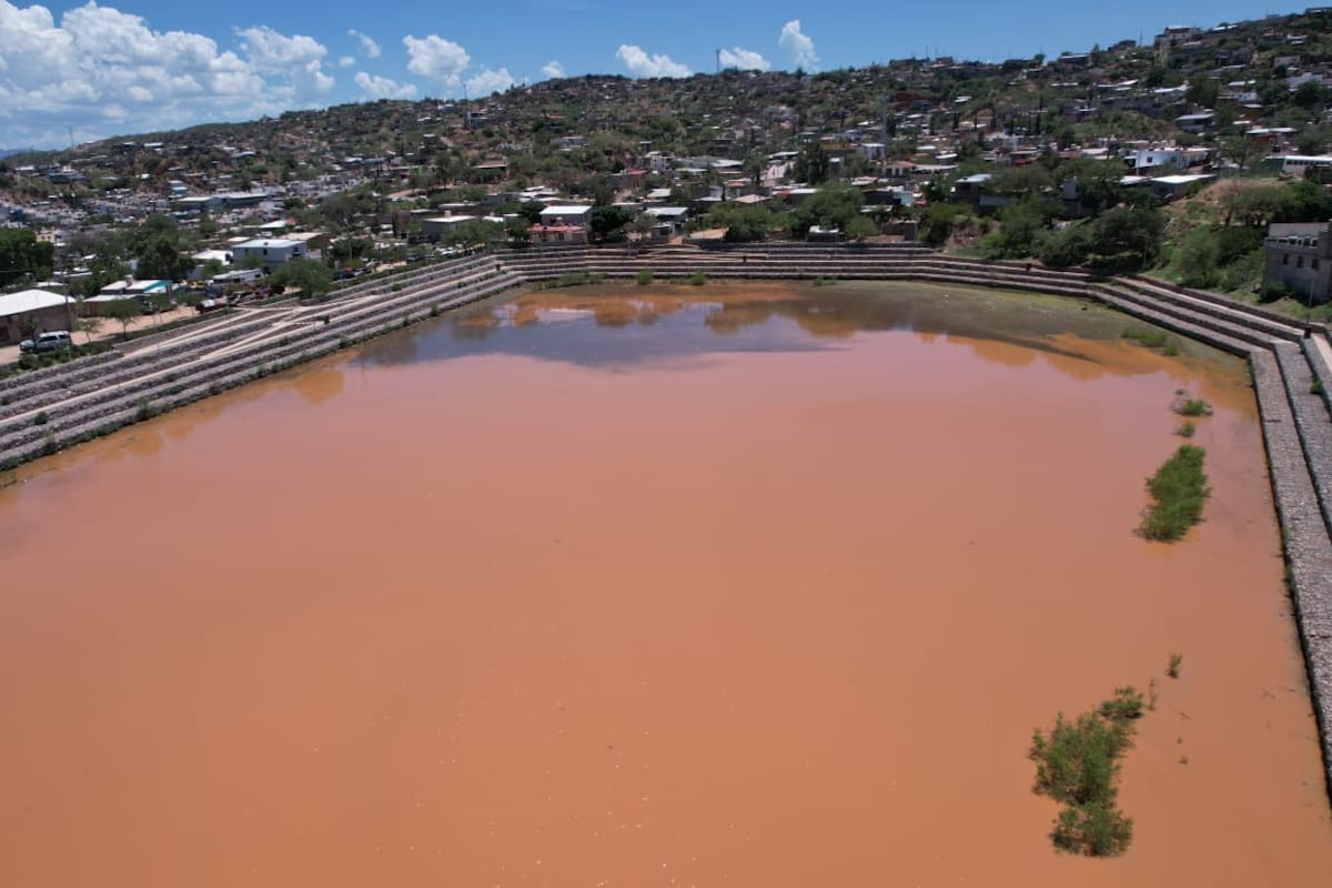 Abren compuertas de represo de Nogales para evitar inundaciones