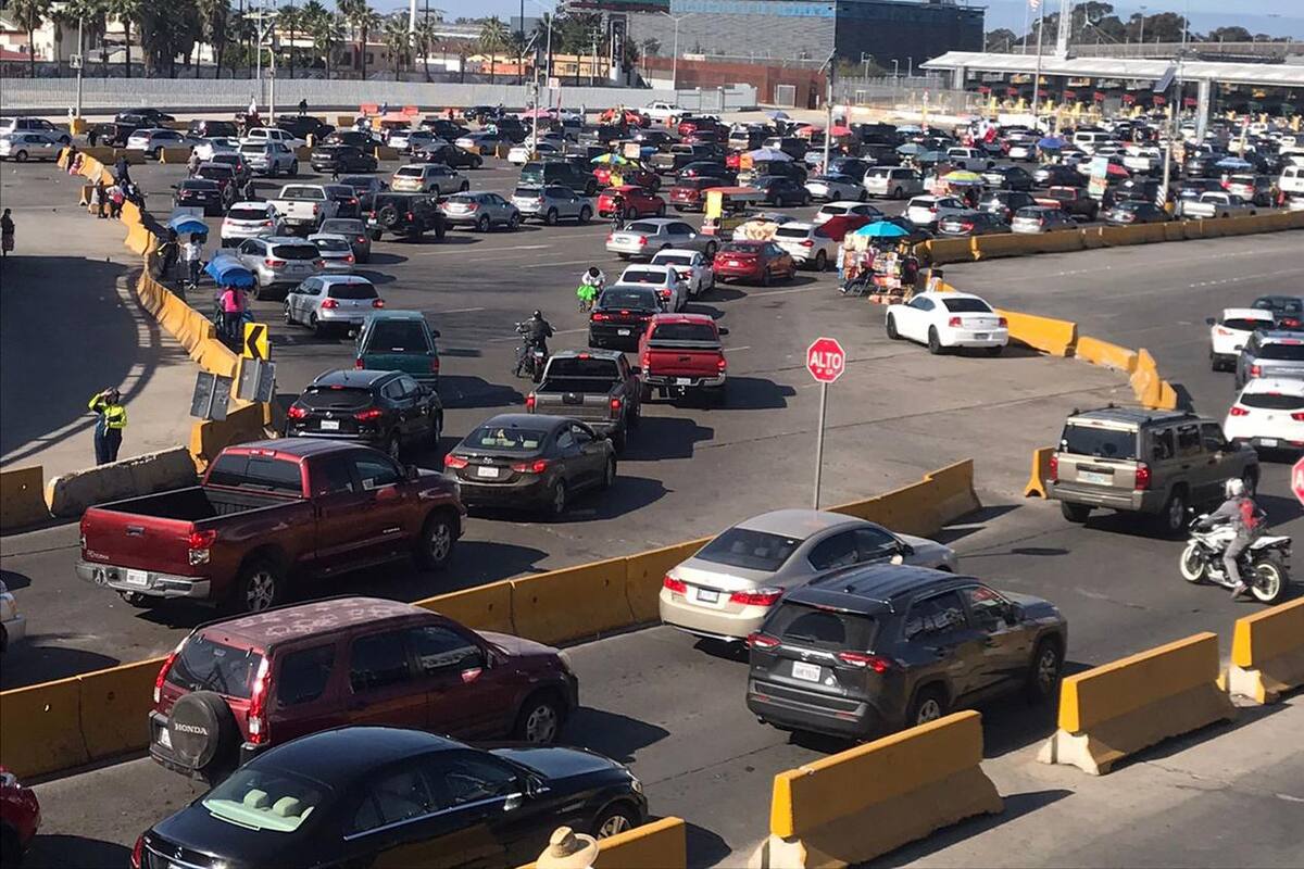 Reforzarán con señalética y vigilancia tráfico de la garita de San Ysidro