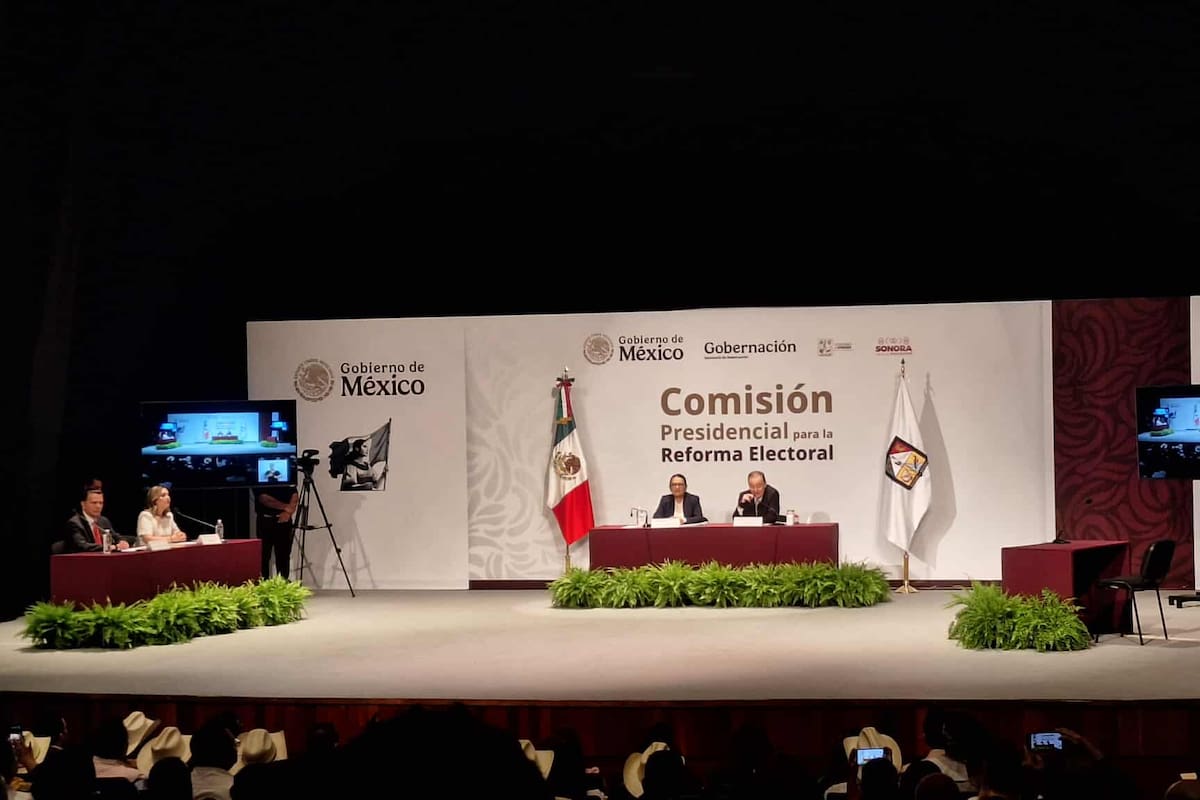 Sonora realiza la Audiencia Pública de la Comisión Presidencial para la Reforma Electoral