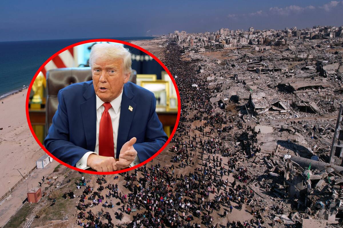 Trump quiere que Estados Unidos “se apodere” de Gaza y reubique a su población. ¿Es legal?
