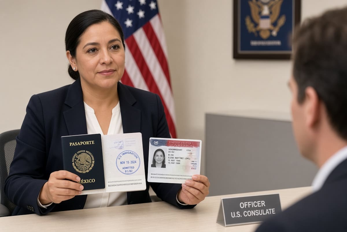 Visa americana: estas son las preguntas clave en la entrevista. Foto: Grok