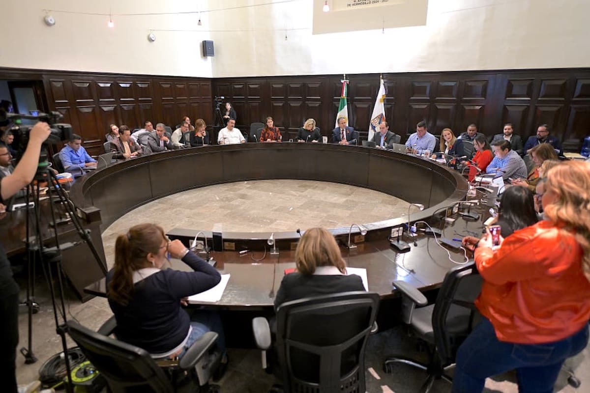Aprueba Cabildo de Hermosillo Ley de Ingresos 2026 sin aumento ni creación de nuevos impuestos: Astiazarán