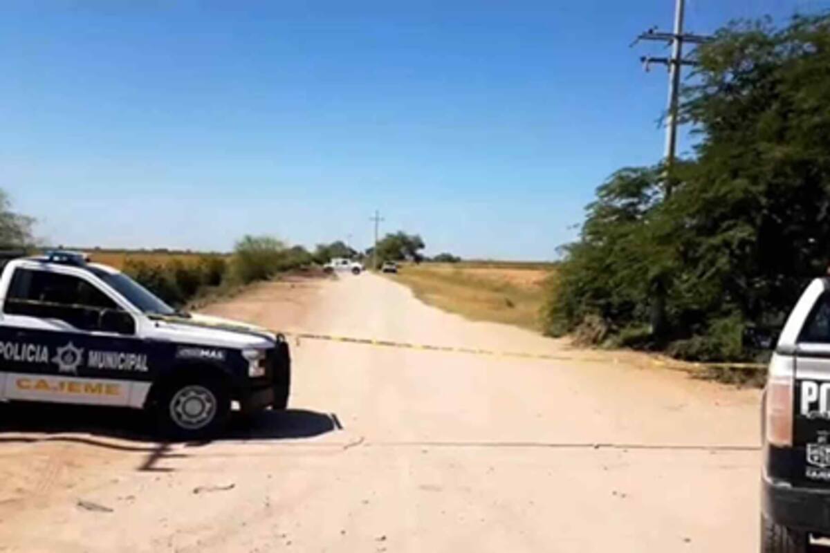 Autoridades localizan cuerpo de individuo ejecutado a tiros en el Valle del Yaqui