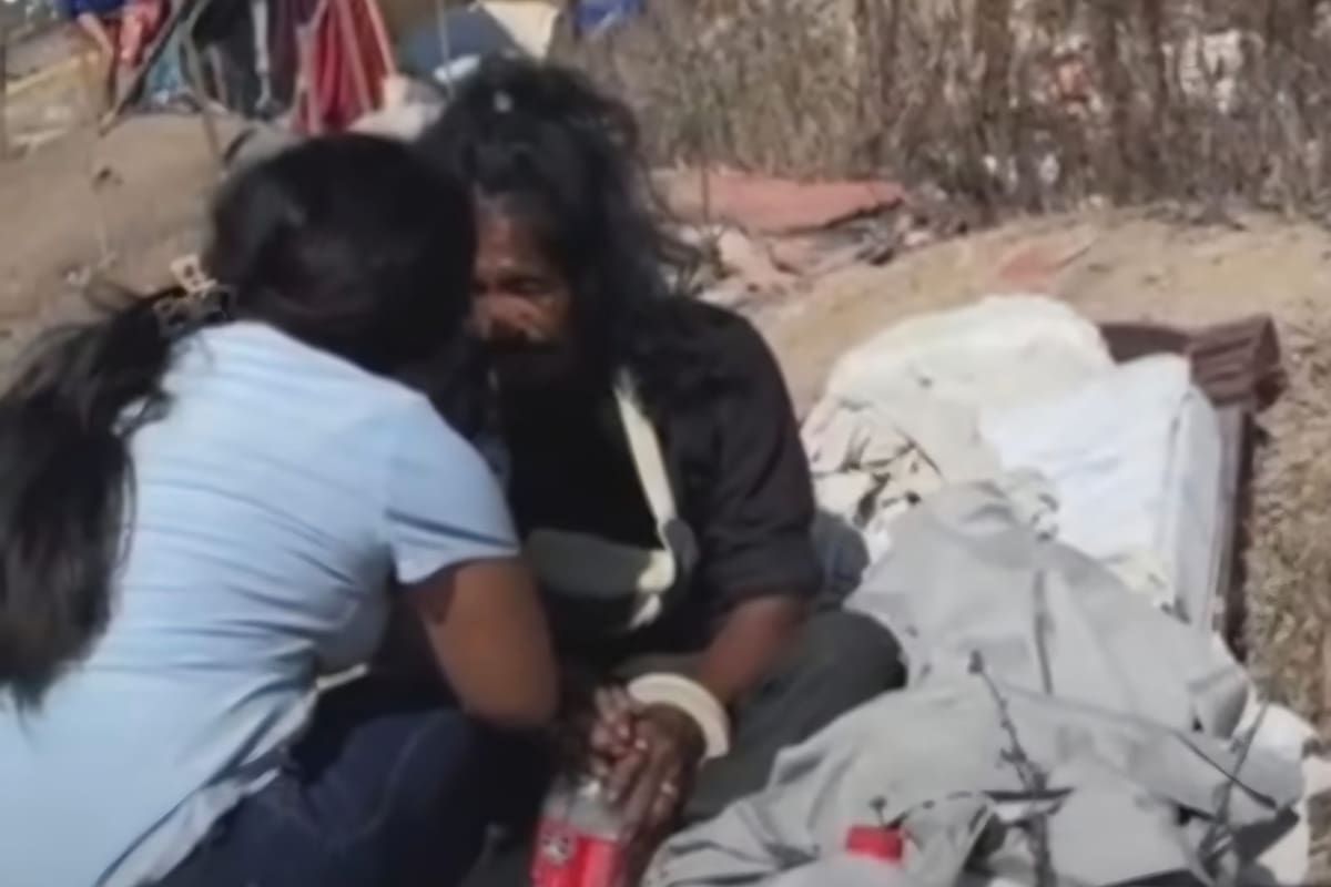 Hijas buscaron a su papá 25 años y lo encontraron en situación de calle en Tijuana