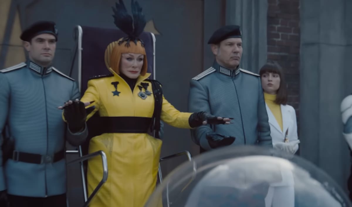 Glenn Close como Drusilla | Captura Youtube @CorazonFilms