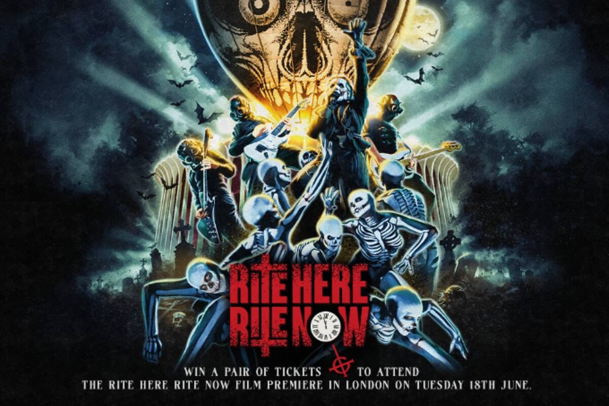 Estreno mundial de la película concierto “Rite Here Rite Now” de Ghost