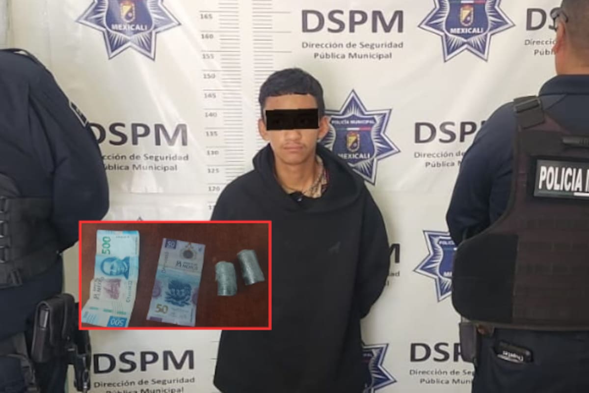Cae presunto asaltante serial de tienda de conveniencia en Mexicali