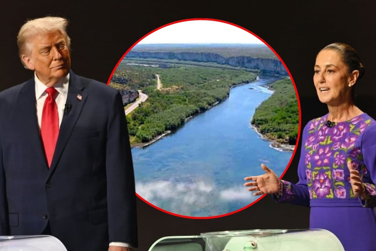 México y EEUU negocian la deuda de agua ante amenaza de nuevos aranceles de Trump; Sheinbaum descarta modificar el tratado de 1944