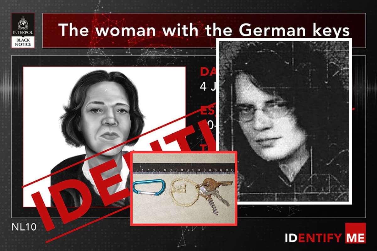 Identifican a Eva Maria Pommer, la “mujer de las llaves alemanas” hallada muerta en una playa de Países Bajos en 2004