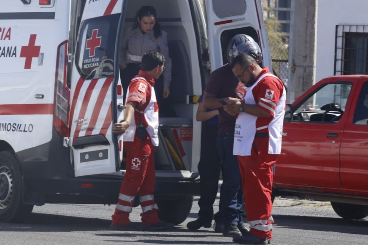 Accidente en Callejón Rosales deja a motociclista con heridas leves. | Crédito: Teodoro Borbón GH