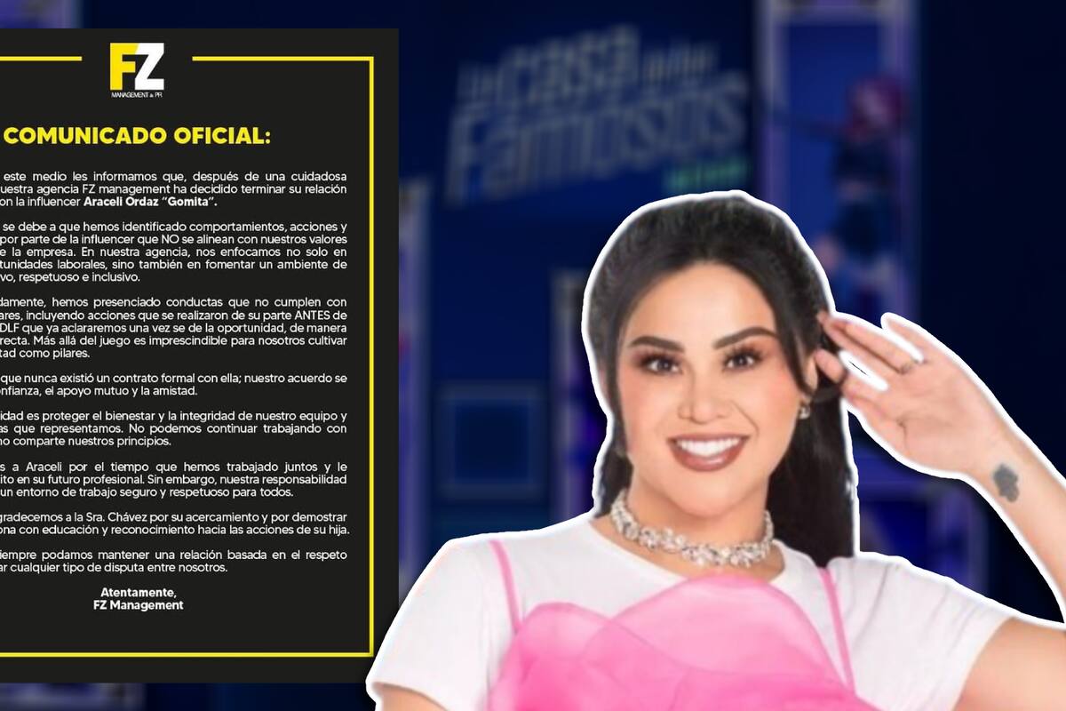 Gomita es despedida de su agencia de representación tras su participación en “La Casa de Los Famosos México”