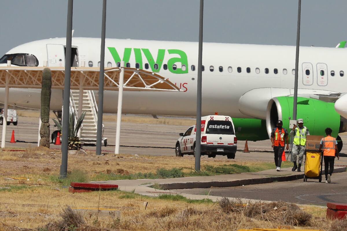 Aterrizaje de emergencia en Hermosillo: Persona se encerró en los baños tras crisis nerviosa y se autolesionó