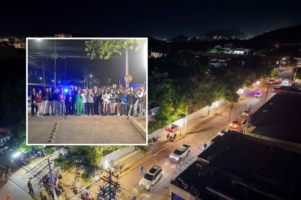 Inaugura Astiazarán tramo iluminado de Camina Segura en el Cobach Norte de Hermosillo