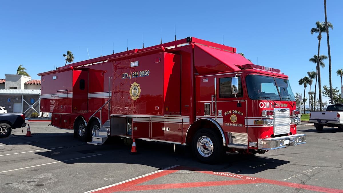 Autoridades de San Diego y Tijuana participan en un simulacro de emergencia marítima en la bahía de San Diego. Foto: Cortesía