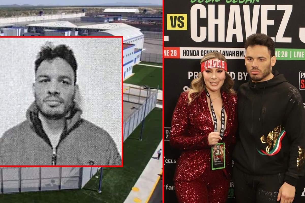 Así reaccionó la esposa de Julio César Chávez Jr. a su traslado de Estados Unidos a México; está en un penal de alta seguridad en Hermosillo