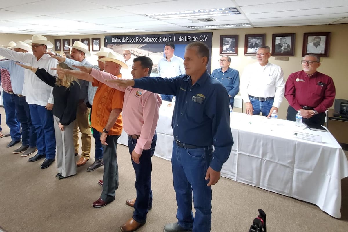Asume Juan Carlos Fierro presidencia del Distrito de Riego Río Colorado