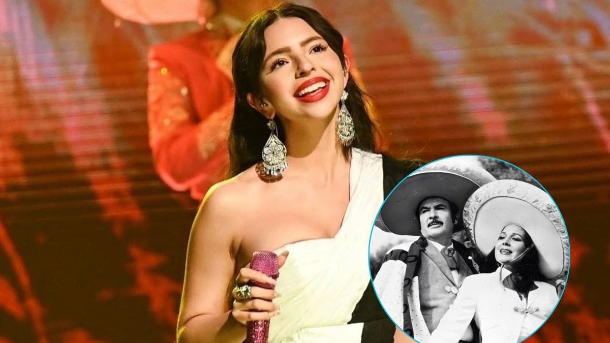 Ángela Aguilar asegura que ‘le valen’ las críticas que recibe por hablar siempre de sus abuelos: “al cabo funada ya estoy”