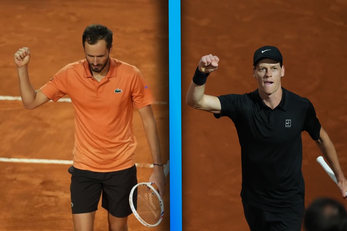 ¿Por qué se suspendió el partido de Semifinales del Masters 1000 de Roma entre Jannik Sinner vs Daniil Medvedev?