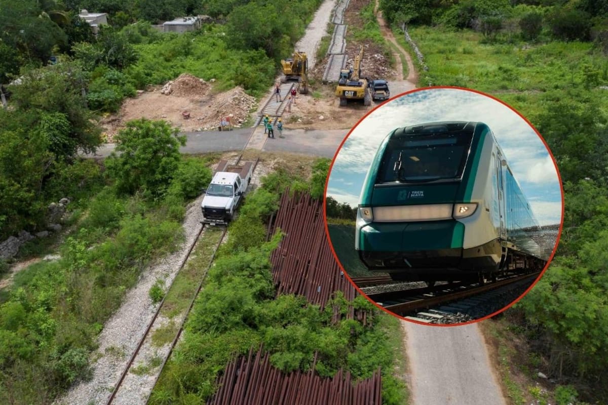 Ejidatarios detuvieron obras del Tren Maya en la Sierra Papacal acusando falta de indemnización e irregularidades en la entrega de las tierras