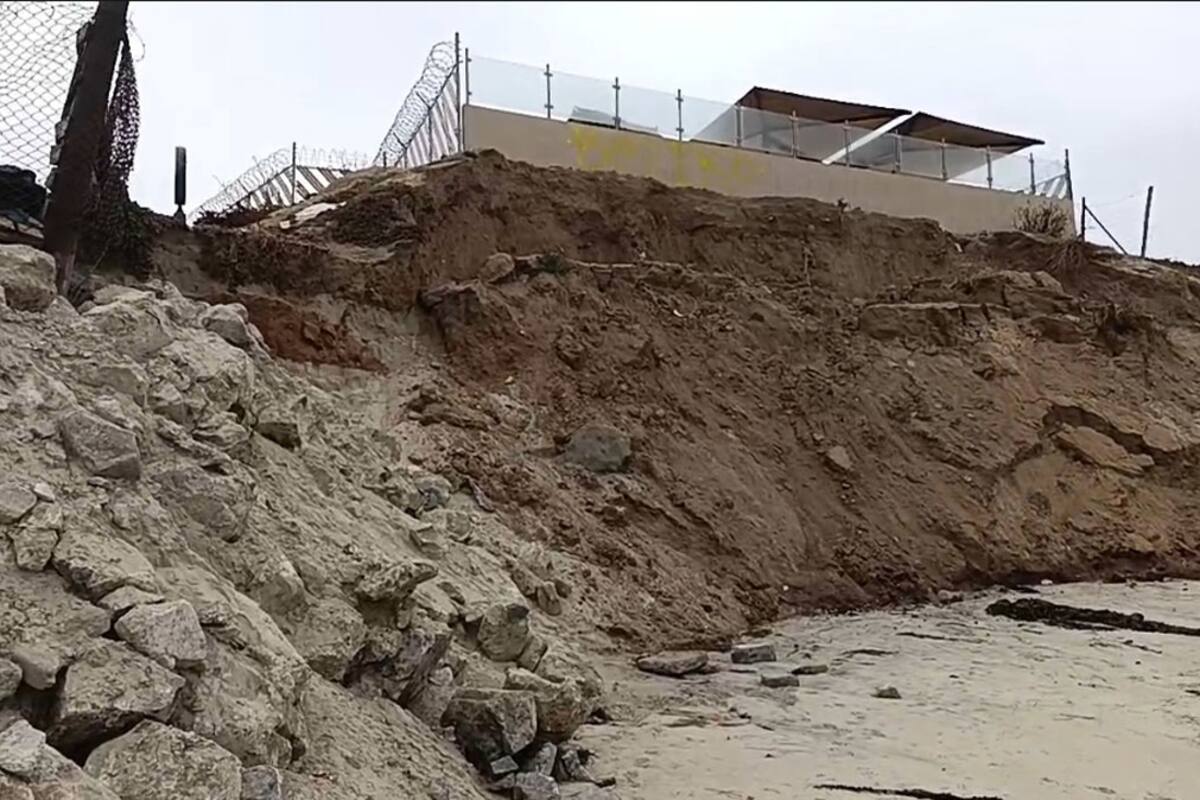 Negocio en Playa Hermosa está en zona de derrumbe