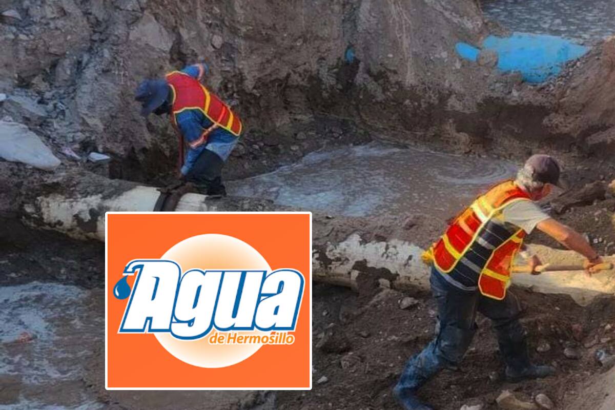Lista de colonias de Hermosillo que se quedarán sin agua este lunes por reparaciones