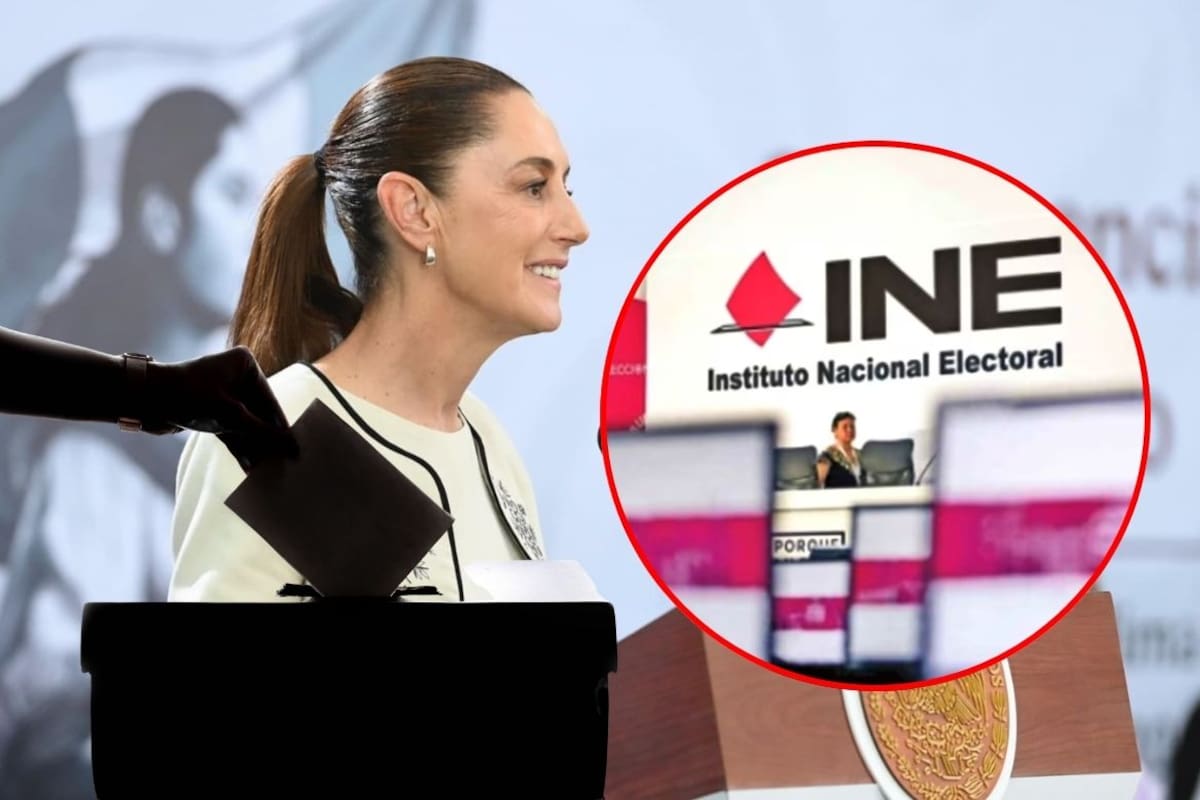 Enviará Sheinbaum hoy al Senado “Plan B” de reforma electoral que plantea baja de salarios a consejeros del INE y tope de 0.70% a congresos locales