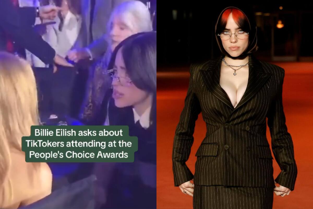 VIDEO: Billie Eilish se queja de que invitaron a ‘tiktokers’ a una ceremonia de premios