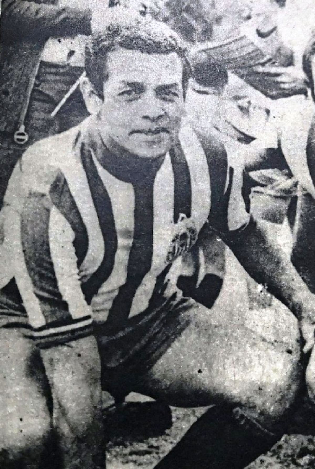 Tomás Balcázar en su última temporada con Chivas, 1957-58.
