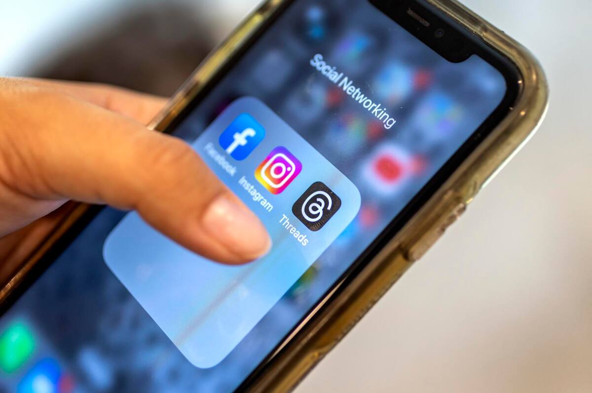 Vista de las redes sociales Facebook e Instagram, en una fotografía de archivo. EFE/EPA/CRISTOBAL HERRERA-ULASHKEVICH