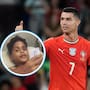 Cristiano Ronaldo cumple el sueño de Andrés, el niño que perdió a su familia en los terremotos de Venezuela