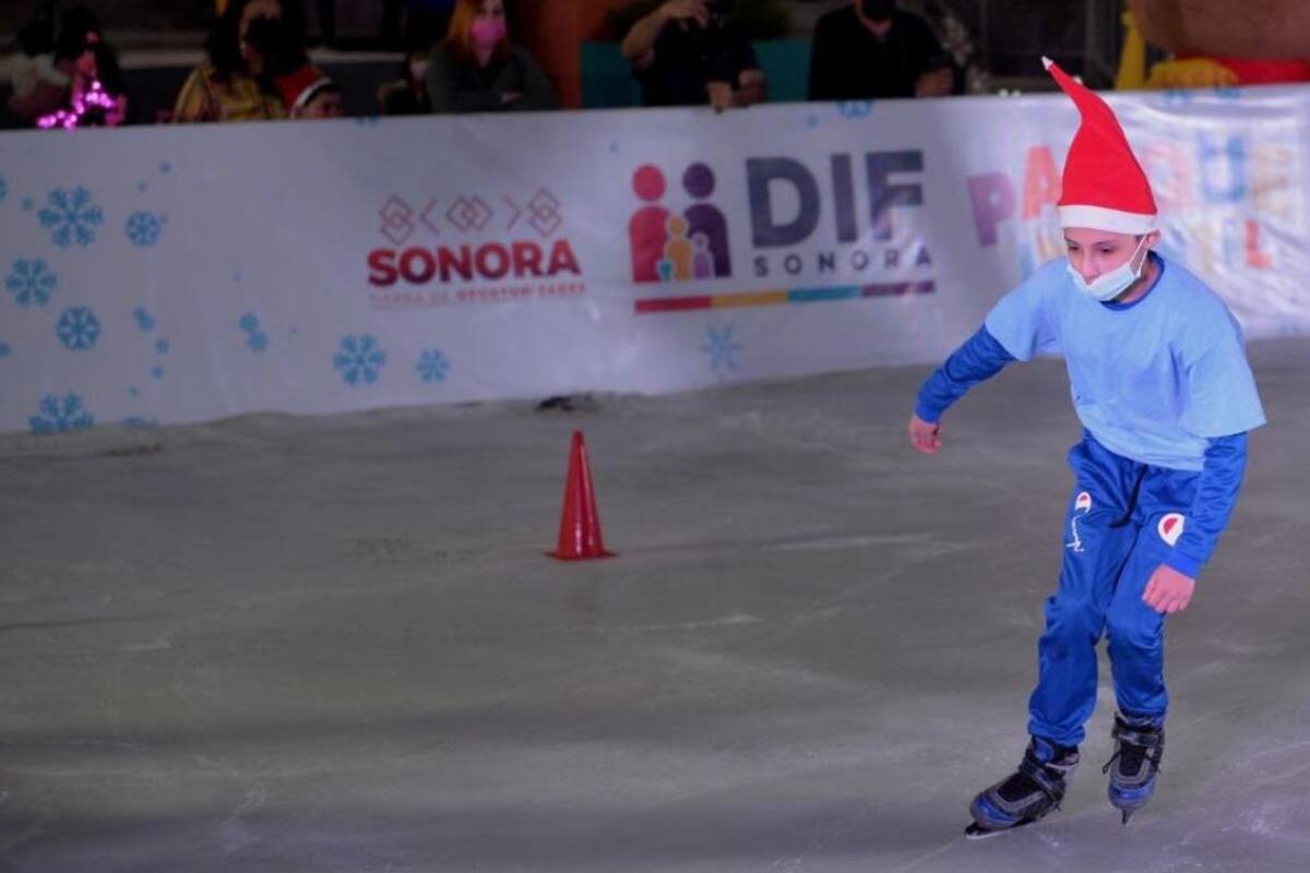 Pista de hielo del Parque Infantil estará disponible una semana más