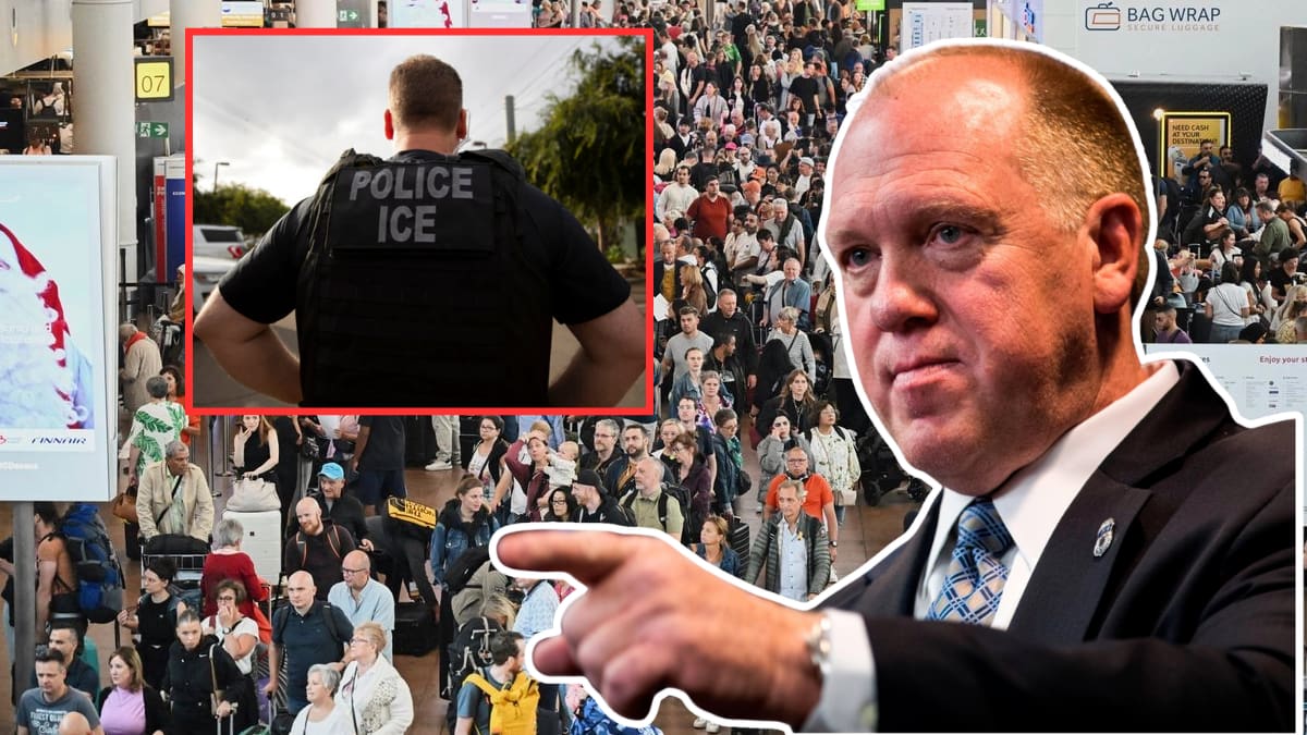 A pesar de que Donald Trump pagará a agentes de seguridad, ICE permanecerá en aeropuertos de Estados Unidos hasta que “todo se estabilice al 100%”, declaró el zar de la frontera, Tom Homan