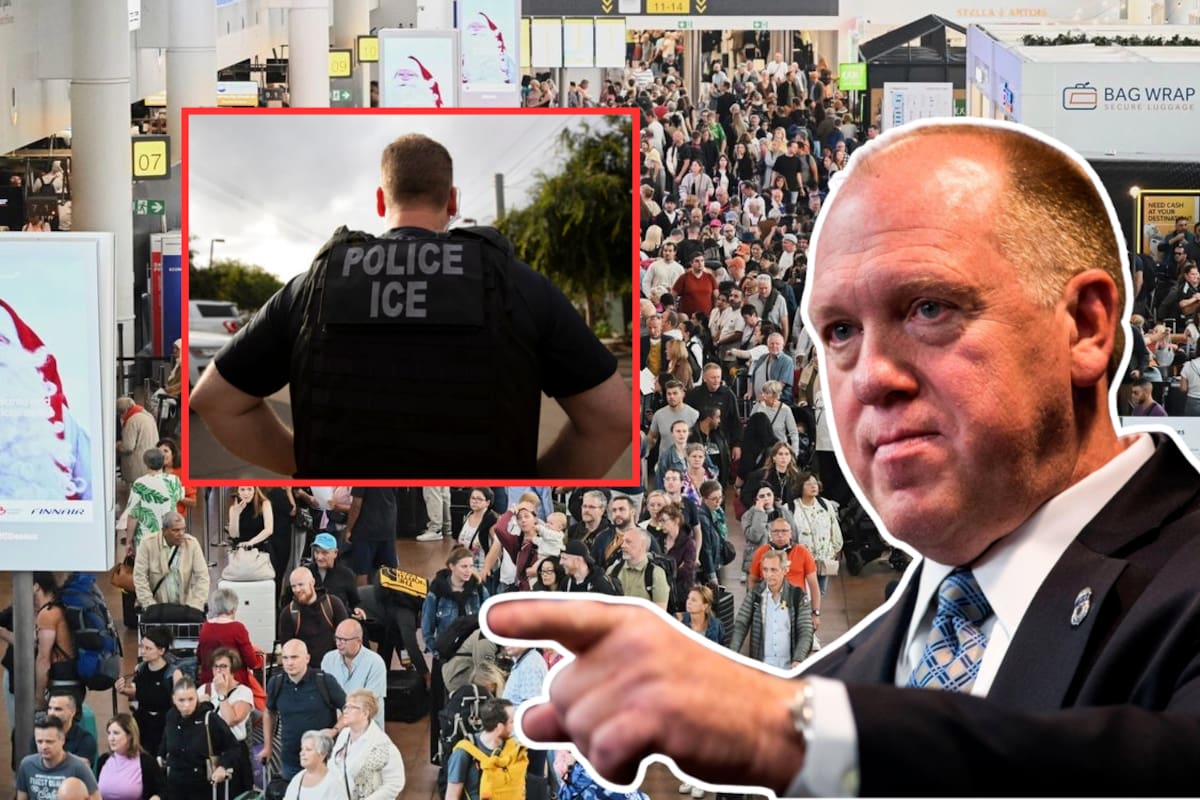A pesar de que Donald Trump pagará a agentes de seguridad, ICE permanecerá en aeropuertos de Estados Unidos hasta que “todo se estabilice al 100%”, declaró el zar de la frontera, Tom Homan