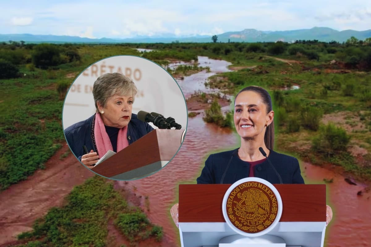Claudia Sheinbaum responde por qué la remediación del Río Sonora no se incluyó en Plan Hídrico: “Las empresas tienen que cumplir”