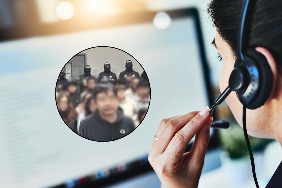 Desde un falso call center en Ecuador, chinos extorsionaban víctimas en México