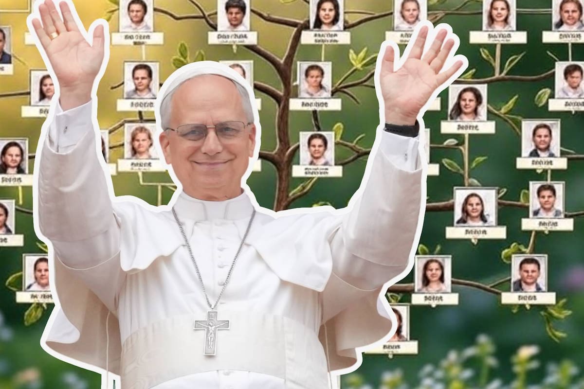 ¿Familia mexicana comparte raíces con el Papa León XIV? Un árbol genealógico revela curioso hallazgo