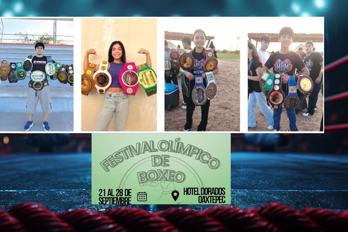 Cinco jóvenes boxeadores de Hermosillo buscan apoyo para reunir hasta 25 mil pesos y representar a Sonora en el Festival Olímpico de Boxeo en Morelos