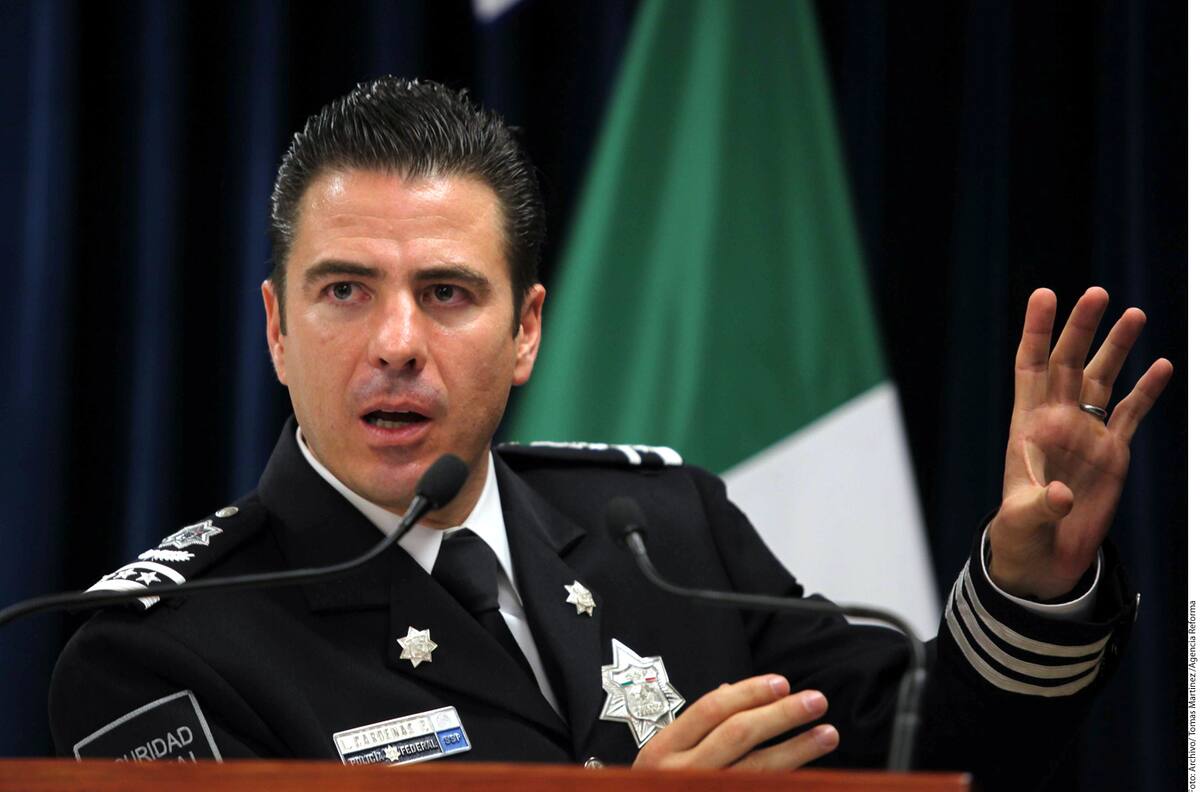 Imagen de archivo de Luis Cárdenas Palomino, exmando de la Policía Federal.