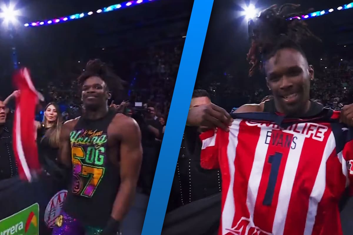 Luchador de la WWE despreció el jersey de las Chivas