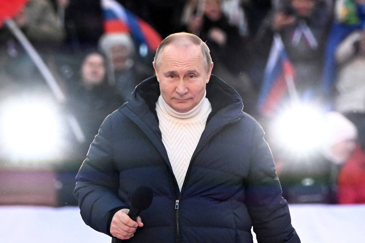 Putin dice que Rusia 'supervisará' las exportaciones de alimentos a países 'hostiles'