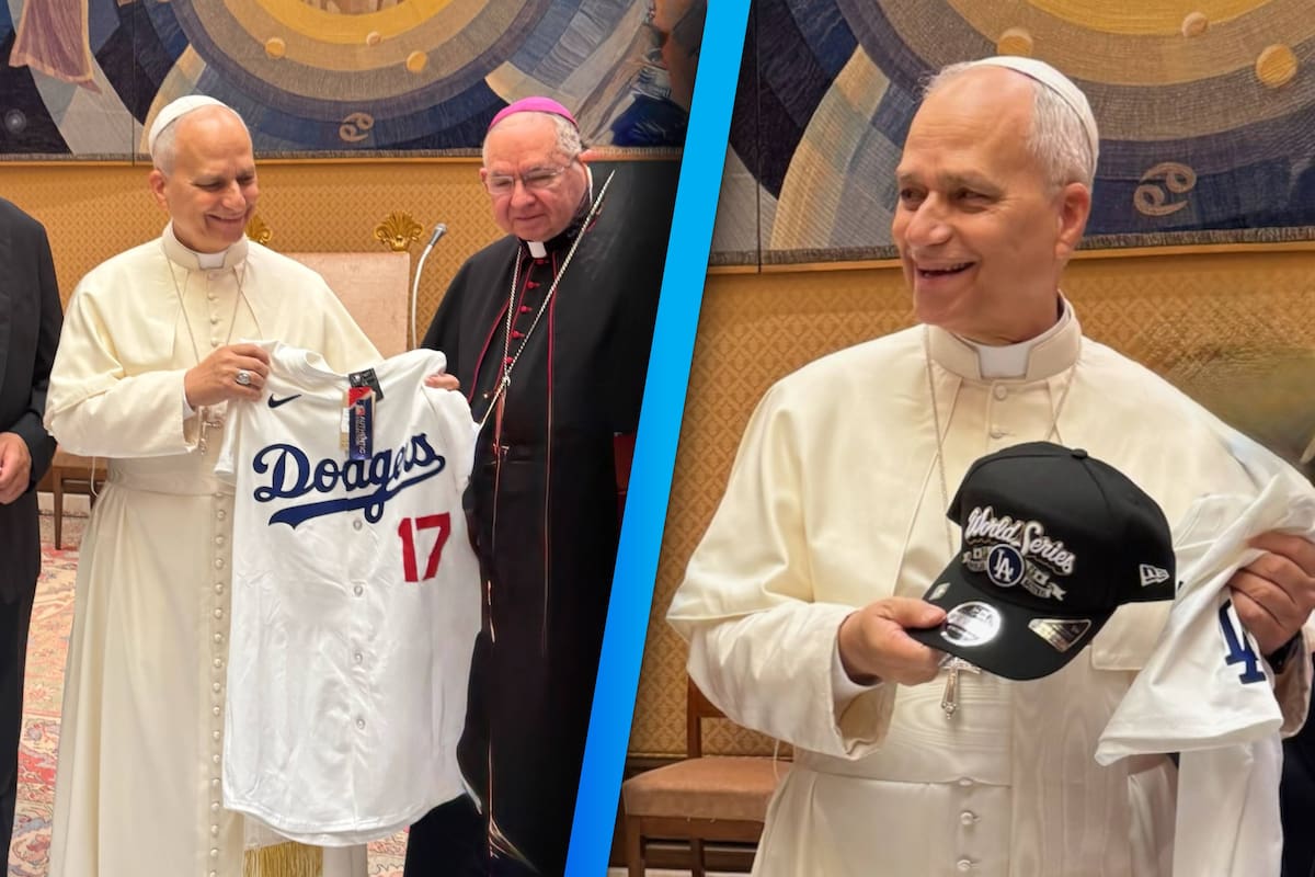 Dodgers envían al papa León XIV una jersey de Ohtani y gorra de Serie Mundial... ¡Esperan un milagro!