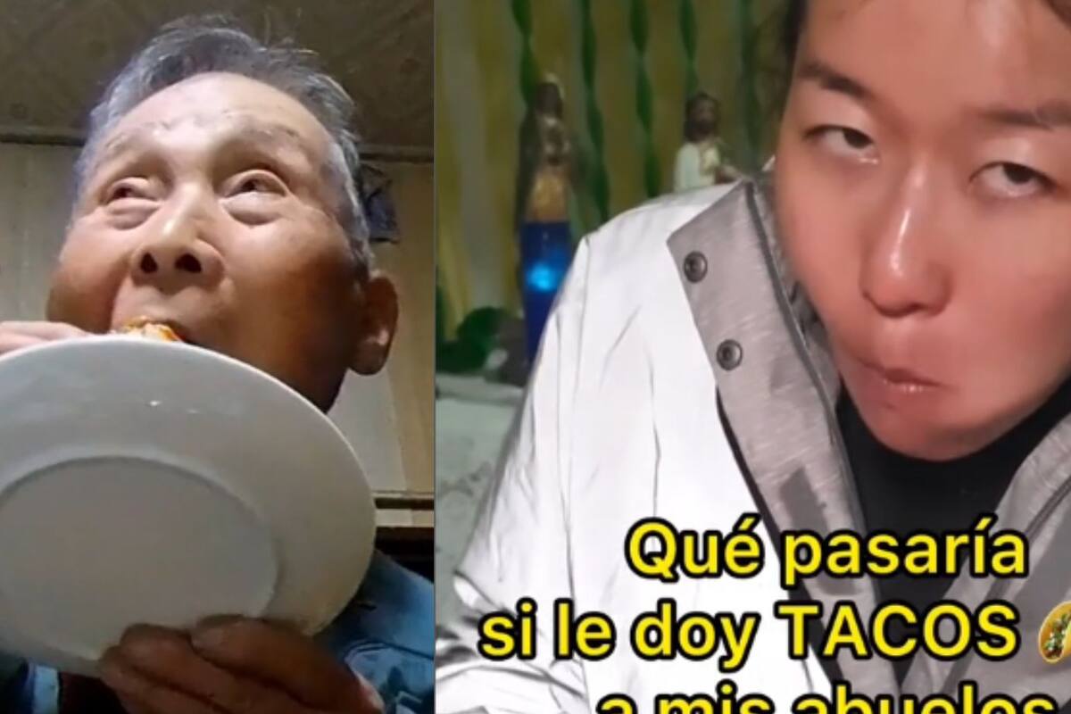 Tiktok: Mujer japonesa les da tacos a sus abuelos para ver su reacción