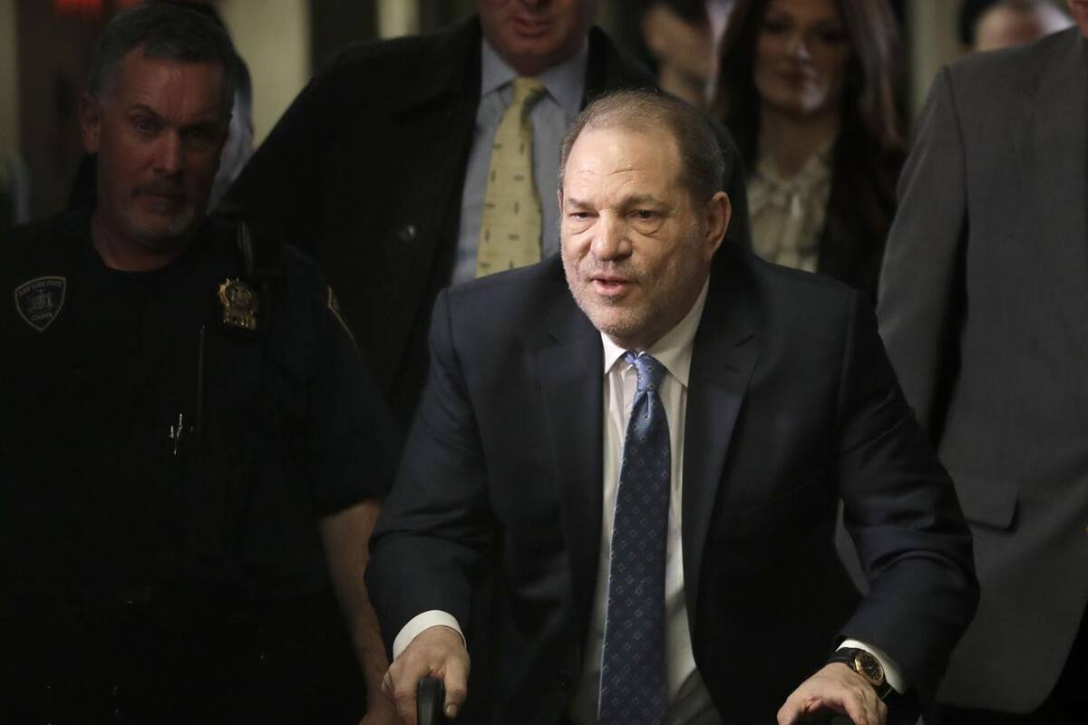 Harvey Weinstein es extraditado a California