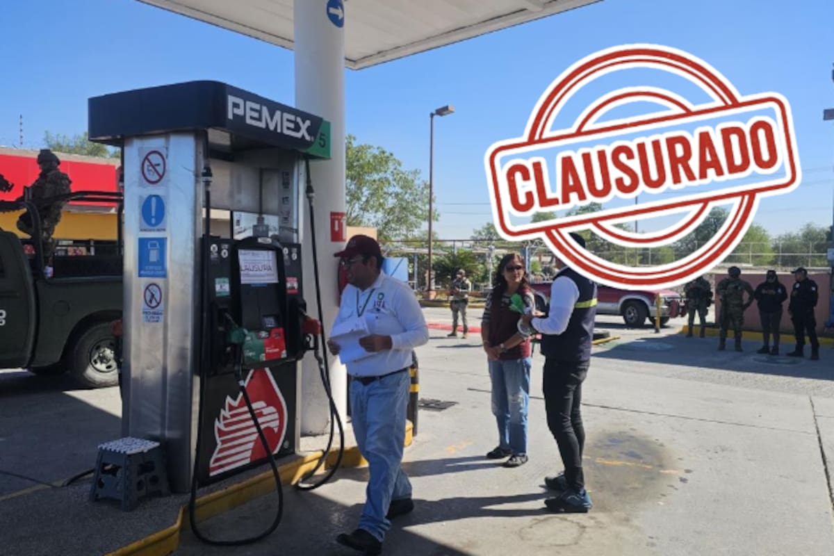 Gasolineras en Tamaulipas bajo lupa federal: inmovilizan bombas por litros incompletos y clausuran estaciones por incumplir normas ambientales