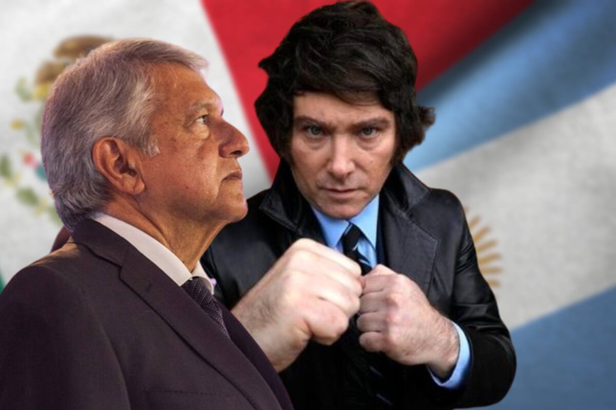 Javier Milei justifica ataque contra AMLO diciendo “él empezó”