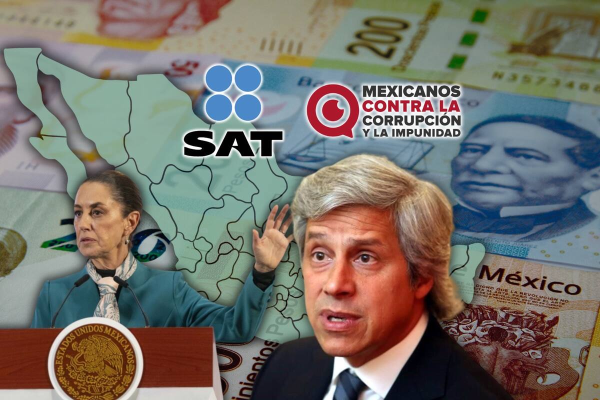 Claudio X. González y “Mexicanos contra la Corrupción y la Impunidad” pierden donaciones y el SAT les cancela registro