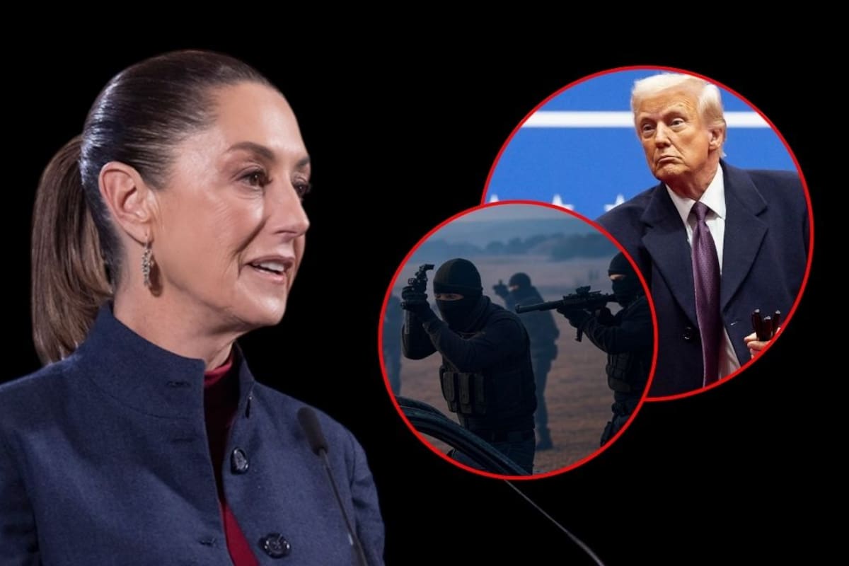 “Deberían enfrentarlos en su propio territorio” responde Sheinbaum a Donald Trump sobre el combate a los cárteles de droga designados como “terroristas”