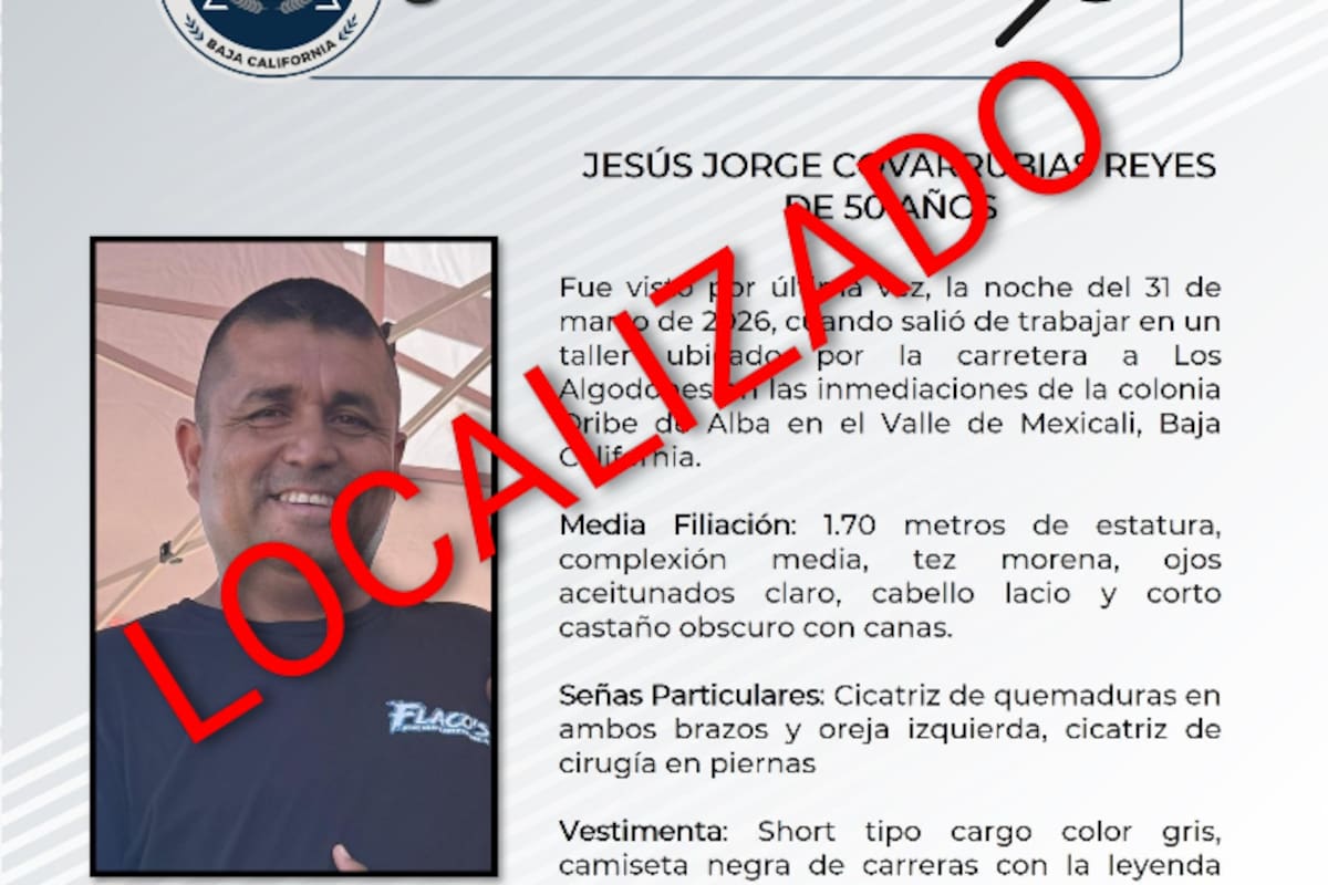 Hombre “levantado” en carretera a Los Algodones es localizado con vida