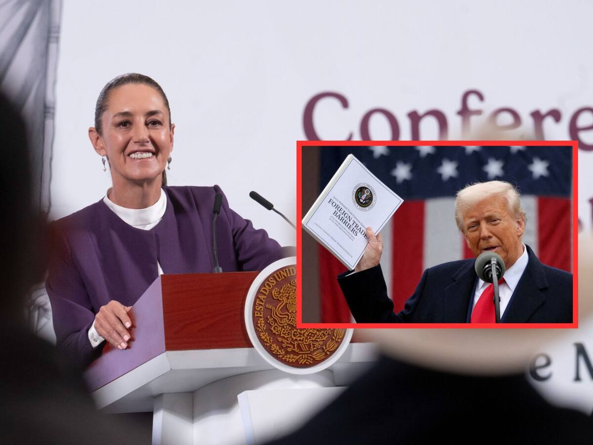 Sheinbam dice que México prefiere diálogo con EU antes que poner aranceles. | Crédito: Presidencia/Reuters